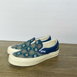 Vans Classic Anaheim Factory Tile Checkerboard Sneakers, Women’s 6.5